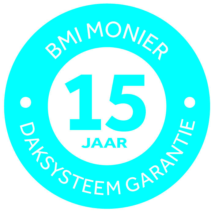 BMI Monier 15 jaar Daksysteemgarantie